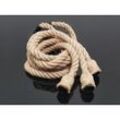 Led Line - Jute Pendelleuchtenhalter Hängeleuchte Hängelampe Vintage Seilampe 1,5 Meter 10cm 3x E27 Fassung Camel