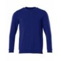 Sweatshirt crossover moderne Passform, Herren 20484 Gr. m kornblau - Mascot