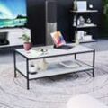 Brooklyn Couchtisch Sofa Seite Ende Regal Display Unit Wohnzimmer Möbel, Grau