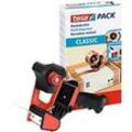 tesa Packbandabroller tesapack Classic Rot, Schwarz Kunststoff 56403