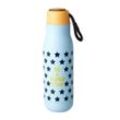 RICE Thermosflasche Be A Superstar, Ø7 x H25cm, blau