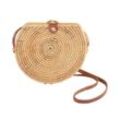 Chic Antique Bali Tasche geflochten, H17/L20/B7 cm, natur