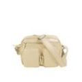 Samantha Look Umhängetasche Damen Leder, beige