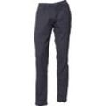 Rokker Tweed Chino, Textilhose Dunkelblau W33/L34 male