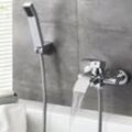 Badewannenarmatur mit Handbrause, Badezimmer Wannenarmatur Bad Wasserhahn Duschsystem Duschset - Auralum