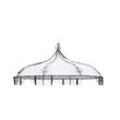 DEGAMO Ersatzdach für Pavillon BURMA, Polyester PVC-beschichtet weiss