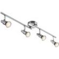 Led Deckenleuchte Deckenlampe Dreh- und schwenkbar 3W GU10 IP20 Metall Warmweiß, für Küche Wohnzimmer Schlafzimmer 4-flammig - Impts