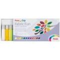 Pentel Arts FFPC1-12 Stoffmalfarbe farbsortiert 12 x 6,0 ml