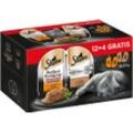 Perfect Portions Split-Tray Sauce mit Truthahn und mit Ente 12 + 4 Gratis, 600g