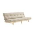 KARUP Design - Lean Schlafsofa, Kiefer natur / beige