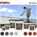 Dachfarbe 1,5kg - 25kg Fassadenfarbe Sockelfarbe Betonfarbe ral Farbe 100% eco Menge: 7 kg - (3,34 /kg) Farbe: Schwarz