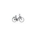 HAWK Citytrek Premium Black - Damen & Herre 28 Zoll - Leichtes Fahrrad mit 3-Gang Shimano Nabenschaltung, Felgenbremse I Allrounder