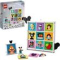 LEGO® Konstruktionsspielsteine 100 Jahre Disney Zeichentrickikonen (43221), LEGO® Disney, (1022 St), Made in Europe, bunt