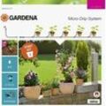 Gardena Micro Drip System Start Set Pflanztöpfe S