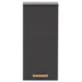 MÖBELPARTNER Badschrank Duo 146533 anthrazit 32,7 x 16,3 x 72,3 cm