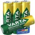 VARTA Batterie RECHARGE ACCU Power AA 4 Stück