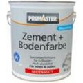 Zementfarbe und Bodenfarbe ral 7016 5L Anthrazit Seidenmatt Betonfarbe - Primaster