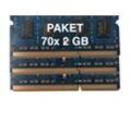 70x 2 GB DDR3 1333 MHz 10600 204 PIN RAM Riegel für Apple Mac (Zustand: Sehr gut)