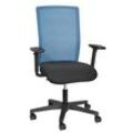 Topstar Bürostuhl Free Point, PA10TW1MP0CQ8 Stoff blau, Gestell schwarz