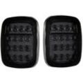 16 Led Smoke Schwarz Universal Auto Hinten Schwanz Bremse Drehen Stop Licht Für Wrangler Yj Tj Cj Jk Lkw Tra