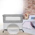 2 in 1 Babywiege Stubenwagen Babybett Beistellbett Reisebett Kinderbett klappbar