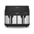 SOGO Multifunktions-Heissluftfritteuse mit Doppelkorb (4,5lx2) - Digital Touch Display - 1750W