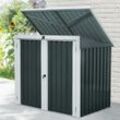 Home Deluxe - Mülltonnenbox basura - Maße 158 x 101 x 134 cm, Raumfläche 1,3 m² - für 2X 240 l Mülltonnen i Mülltonnenbox, Gartenbox