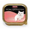 Animonda vom Feinsten Adult mit Putenherzen 32 x 100g Schale Katzenfutter