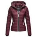 NAVAHOO Damen Steppjacke leichte Übergangsjacke mit Kapuze Kimuk Princess