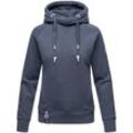 NAVAHOO Damen Kapuzensweatshirt Hoodie mit Kapuze & Breiten Tunnelzugkordeln Liebesmäuschen