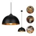 2x led Pendelleuchte Decken-Lampe Decke Hängelampe Industrial Beleuchtung