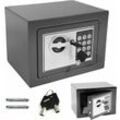 Dayplus - Hotelsafes Tresor Safe Elektronik Zahlenschloss & 2 Notschlüssel Wandtresor Möbeltresor Feuerfest Wasserdichte Sicherheitsbox