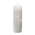 Konstsmide Christmas LED-Wachskerze weiß Lichtfarbe Warmweiß 15,2 cm