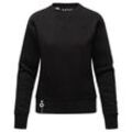 NAVAHOO Damen Stylischer Kapuzensweatshirt Pullover mit Rundhals-Ausschnitt ZUCKERSCHNECKE