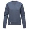 NAVAHOO Damen Stylischer Kapuzensweatshirt Pullover mit Rundhals-Ausschnitt ZUCKERSCHNECKE