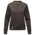 NAVAHOO Damen Stylischer Kapuzensweatshirt Pullover mit Rundhals-Ausschnitt ZUCKERSCHNECKE