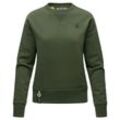 NAVAHOO Damen Stylischer Kapuzensweatshirt Pullover mit Rundhals-Ausschnitt ZUCKERSCHNECKE