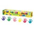 SES Creative® Fingerfarben farbsortiert 6x 120,0 ml