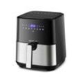 Heißluft-Fritteuse Airfryer Digital 5,0 l, 1450W Schwarz - Michelino