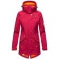 MARIKOO Damen Outdoor Softshell Jacke mit abnehmbarer Kapuze Soulinaa