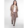 Langjacke MAZE "42020135" Gr. L, grau (taupe) Damen Jacken