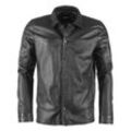 Lederjacke MAZE "42021112", Herren, Gr. L, schwarz, Obermaterial: 100% Leder, Lamm / Ärmelfutter: 100% Polyester, Jacken