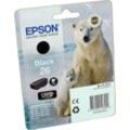 Epson Tinte C13T26014012 Black 26 schwarz