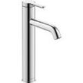 Duravit C.1 L Waschtischarmatur C11030002010 chrom, ohne Ablaufgarnitur, Ausladung 136mm