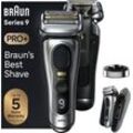 Braun Elektrorasierer Series 9 Pro+ 9527s, Precision ProTrimmer, silberfarben