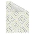 Lichtblick Fensterfolie selbstklebend, Sichtschutz, Stripy Boho Rectangle - Beige