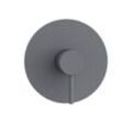 Herzbach SIRO GREY Brausebatterie Farbset Grau matt, 30.120555.1.06 30.120555.1.06