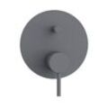 Herzbach SIRO GREY Wannenbatterie Farbset Grau matt, 30.120305.1.06 30.120305.1.06