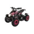 Elektro-Kinderquad Cobra, 800 Watt, bis 30 km/h, ab 5 Jahren, Federung, 3x 12V-Akku, Scheibenbremsen (Pink/Schwarz)