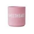 Design Letters - AJ Favourite Porzellan Becher, Sweetheart / pink